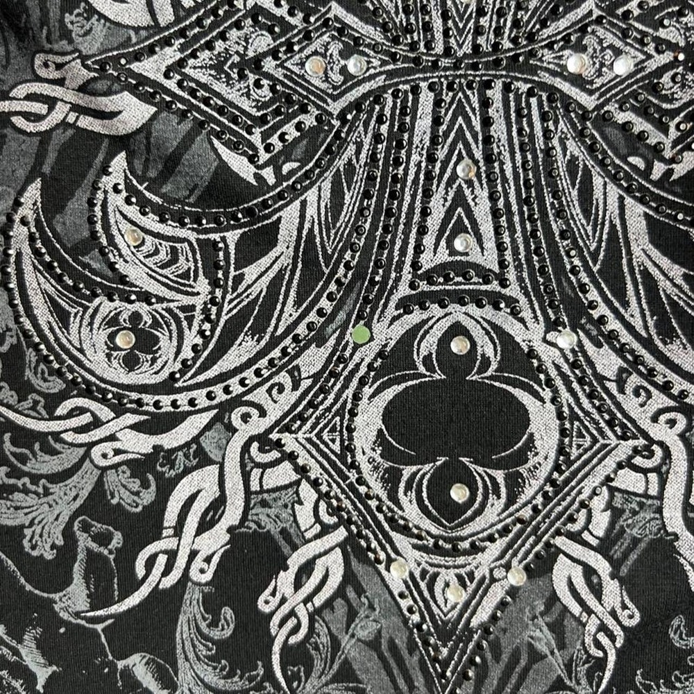 Tattoo Sleeve Gothic Graphic Top - Picture 7 of 8